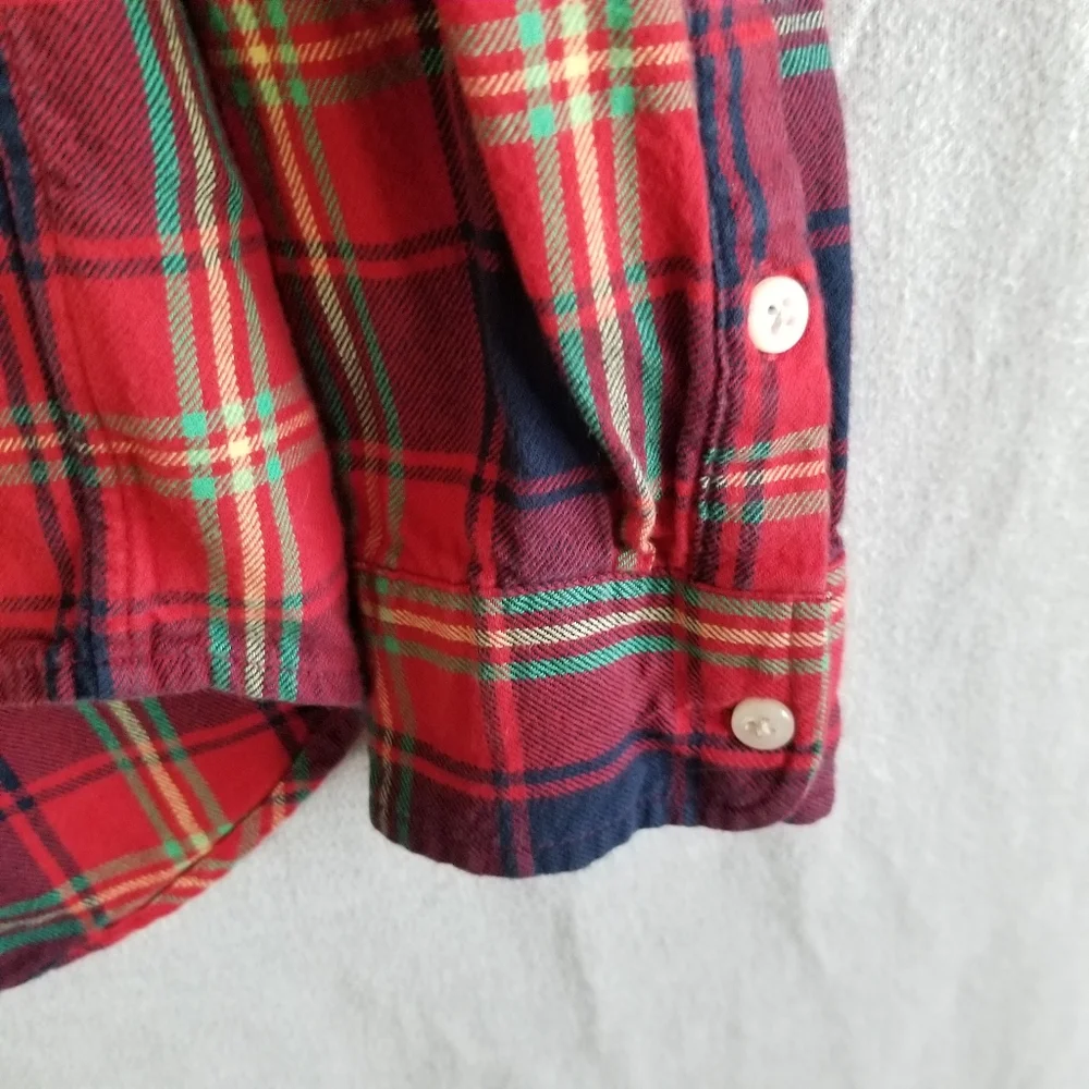 Ralph‎ Lauren Shirt Boys L (14-16) Multicolored Long Sleeve Button Down Kids